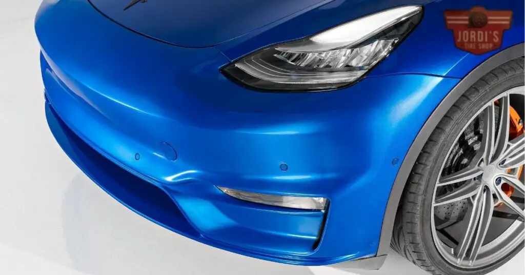 Tesla Model Y Bumper Design and Material