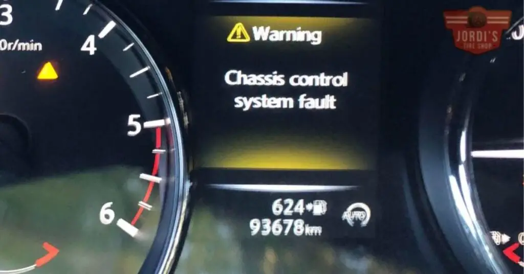 Understanding Chassis Control System Fault in Nissan