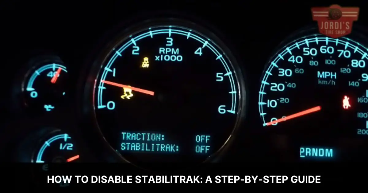 how to disable stabilitrak