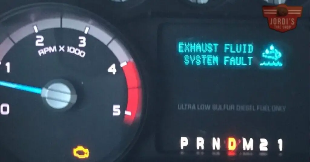 Troubleshooting Exhaust Fluid System Faults