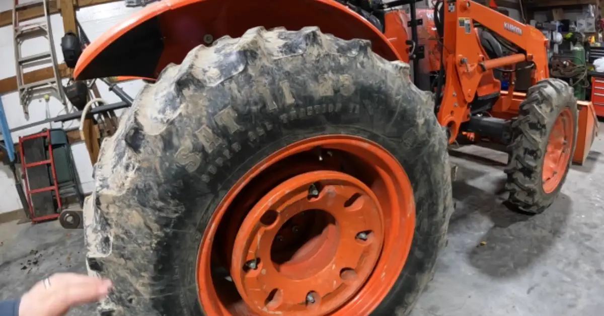 how much do tractor tires weigh