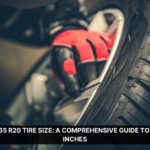 295 55 r20 in inches