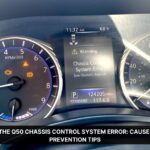 Chassis Control System Error Q50