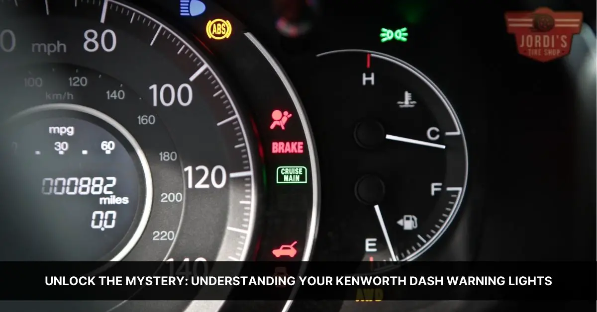 Kenworth Dash Warning Lights Meaning