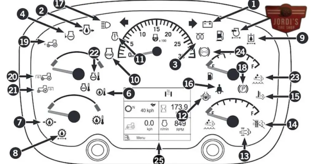 Understanding Kubota Dashboard Warning Lights