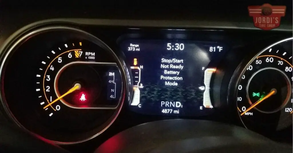 Understanding the “Stop Start Not Ready Battery Protection Mode Jeep” Indicator