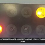 bobcat hydraulic oil warning light