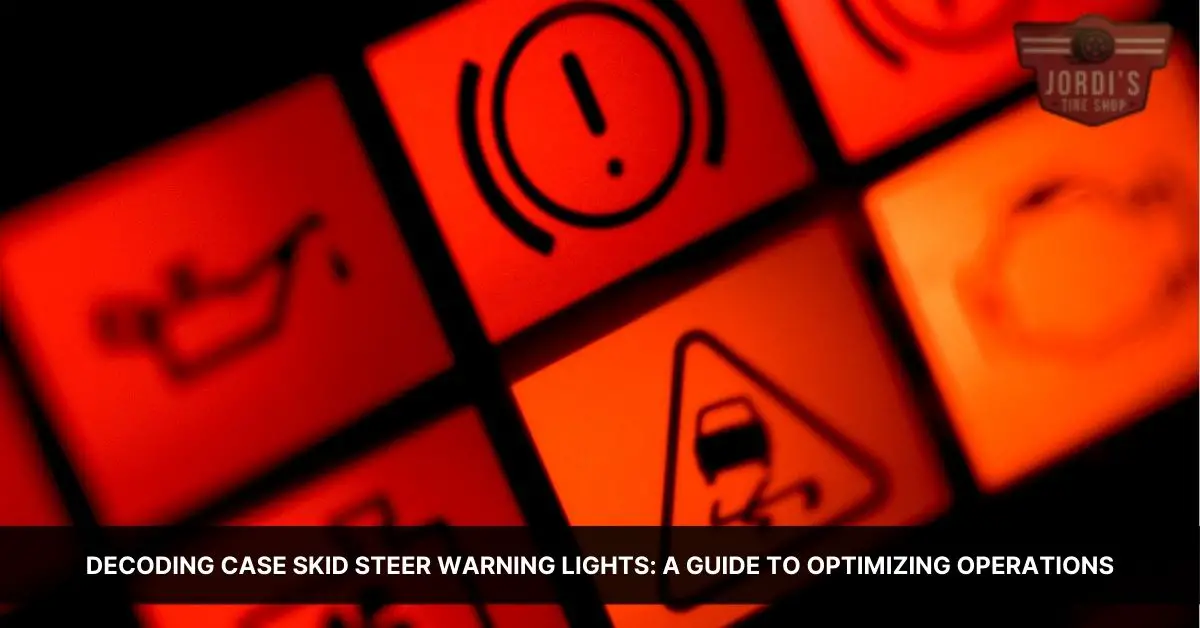 case skid steer warning lights