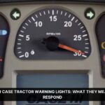 case tractor warning lights meaning