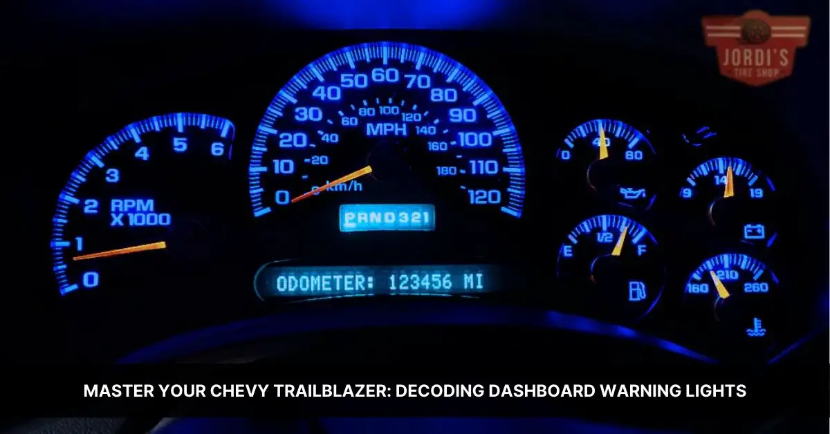 chevy trailblazer dashboard warning lights