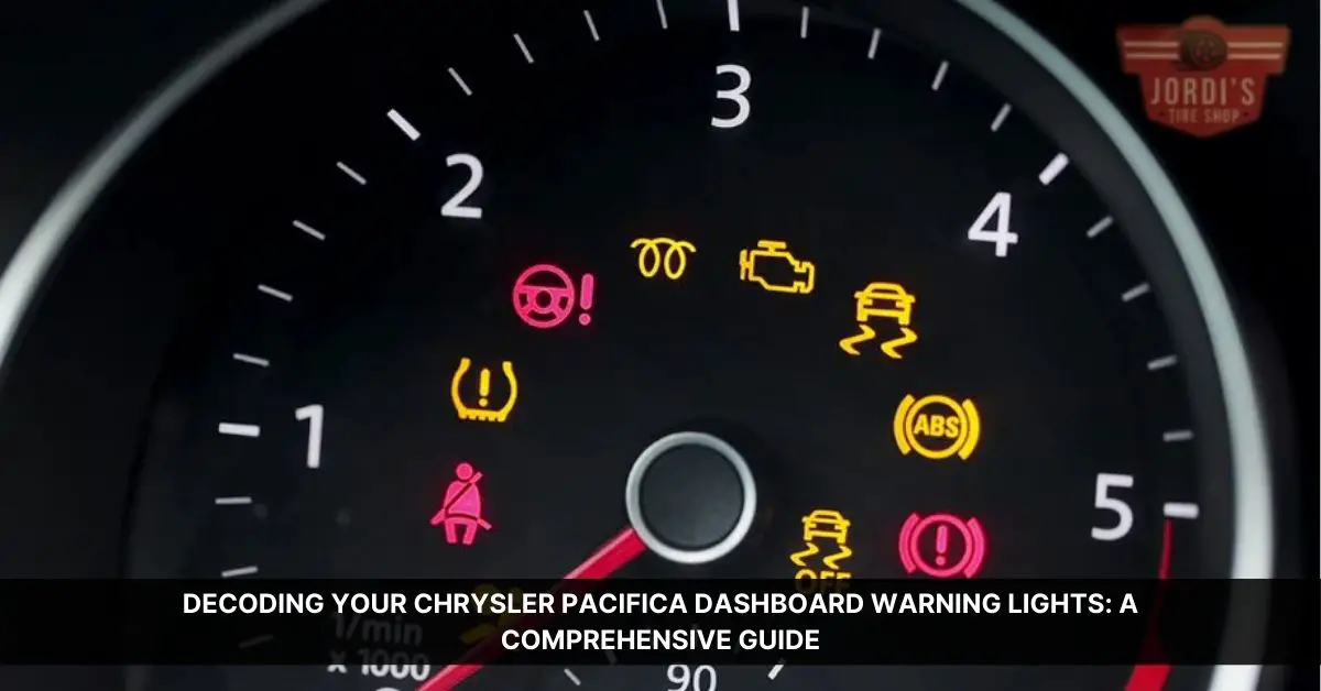 chrysler pacifica dashboard warning lights