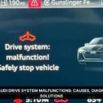 drive system malfunction audi