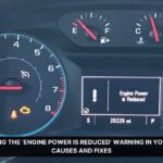 engine power is reduced chevy cruze