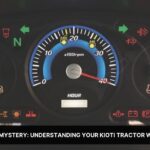 kioti tractor warning lights meaning