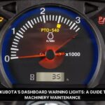 kubota dashboard warning lights