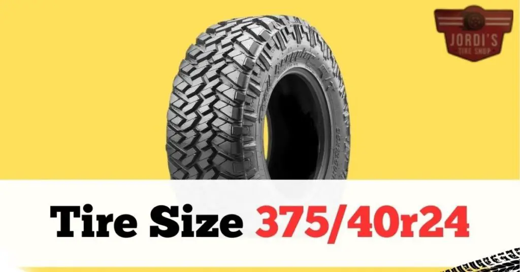 Understanding 375 40R24 Tire Size