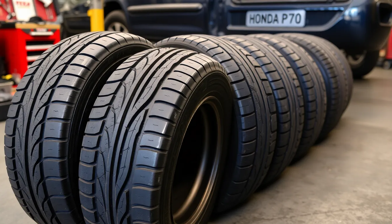 1 06 honda pilot tire size