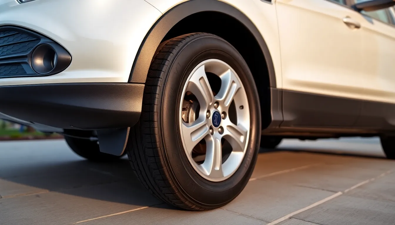 2014 Ford Escape Tire Size Guide: Complete Specs for S, SE & Titanium Trims 3 1 14 ford escape tire size
