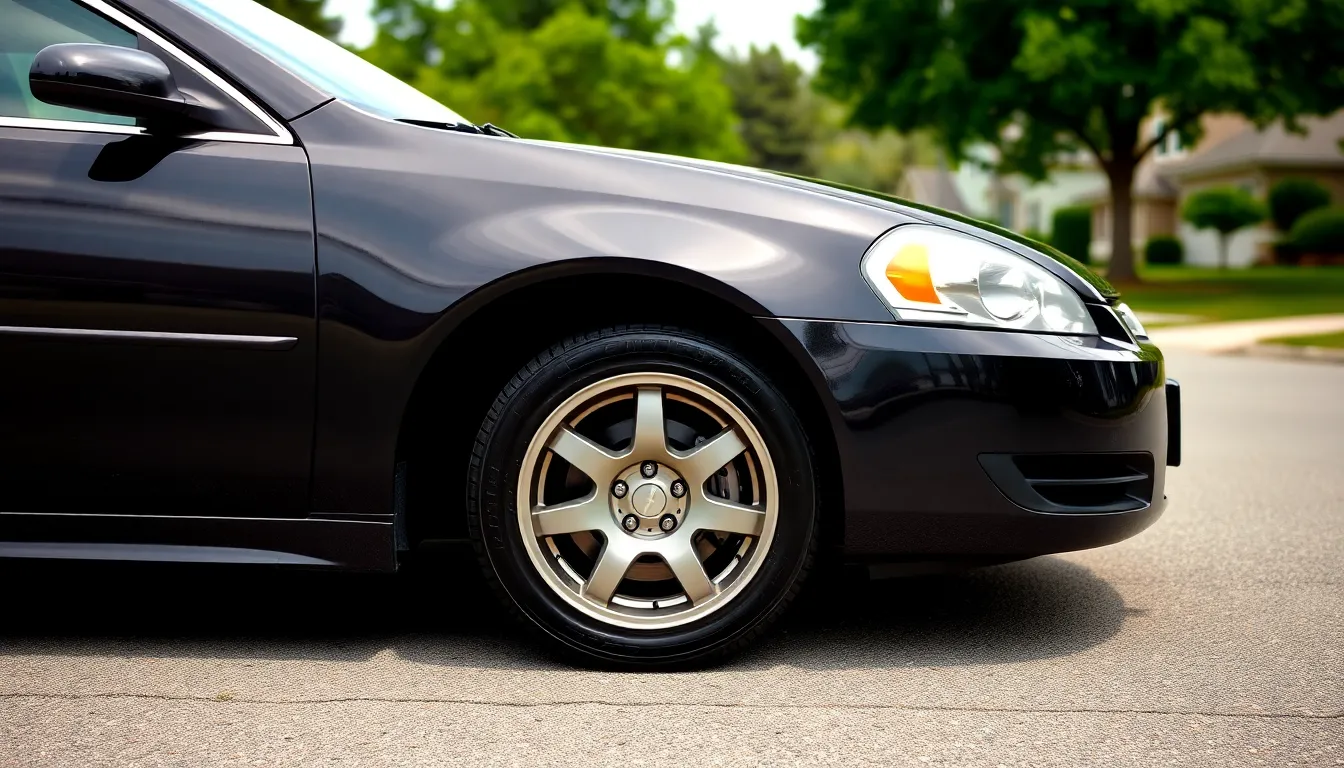 1 2008 chevrolet impala tire size