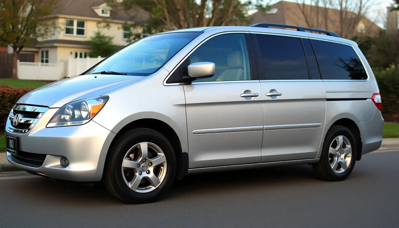 1 2008 honda odyssey tire size