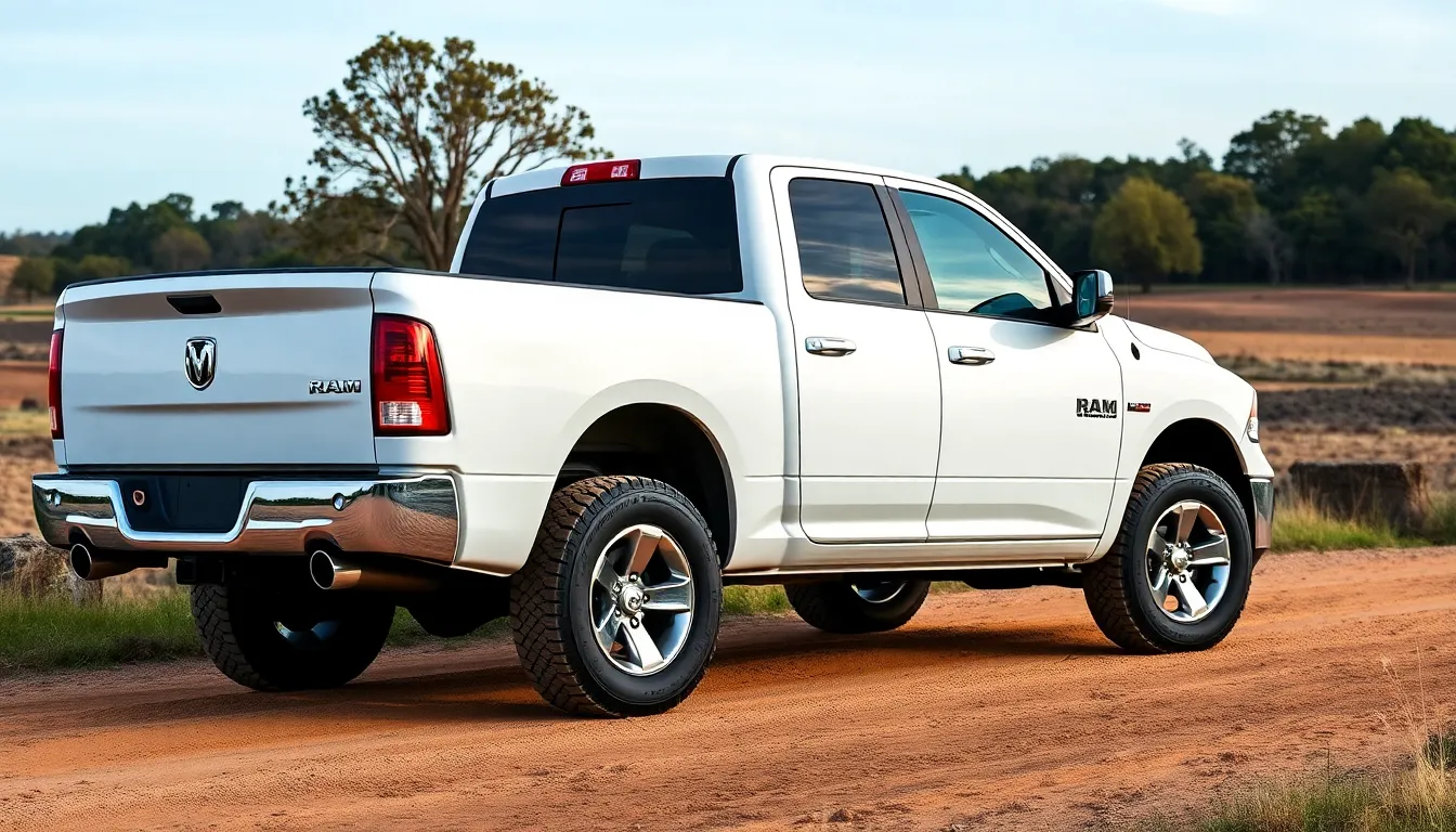 1 2017 ram 1500 tire size