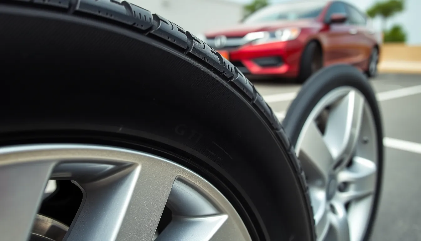 1 tire size for honda accord 2014