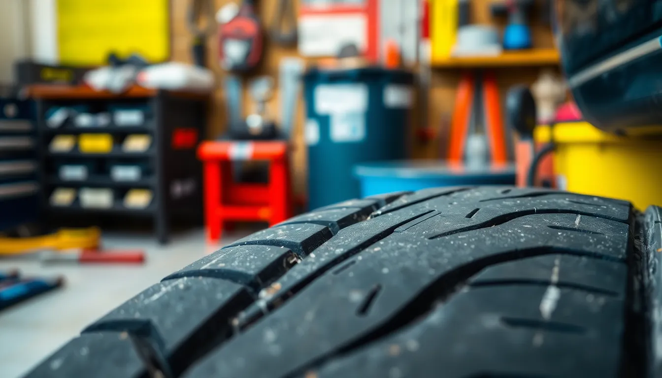 1 tire squeaks when turning