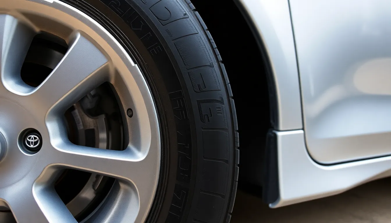 Toyota Sienna Van Tire Size Guide: Complete Chart for All Model Years 3 1 toyota sienna van tire size