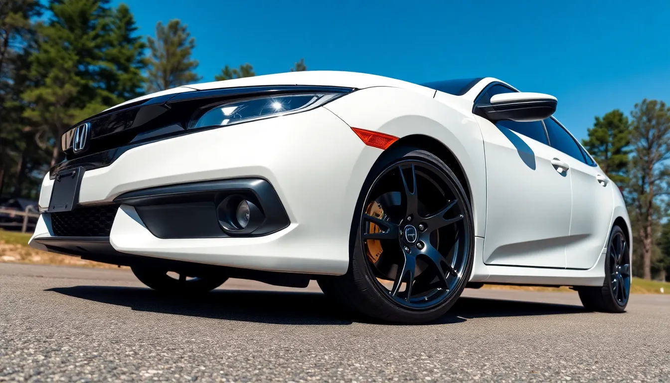 2 2017 honda civic tire size