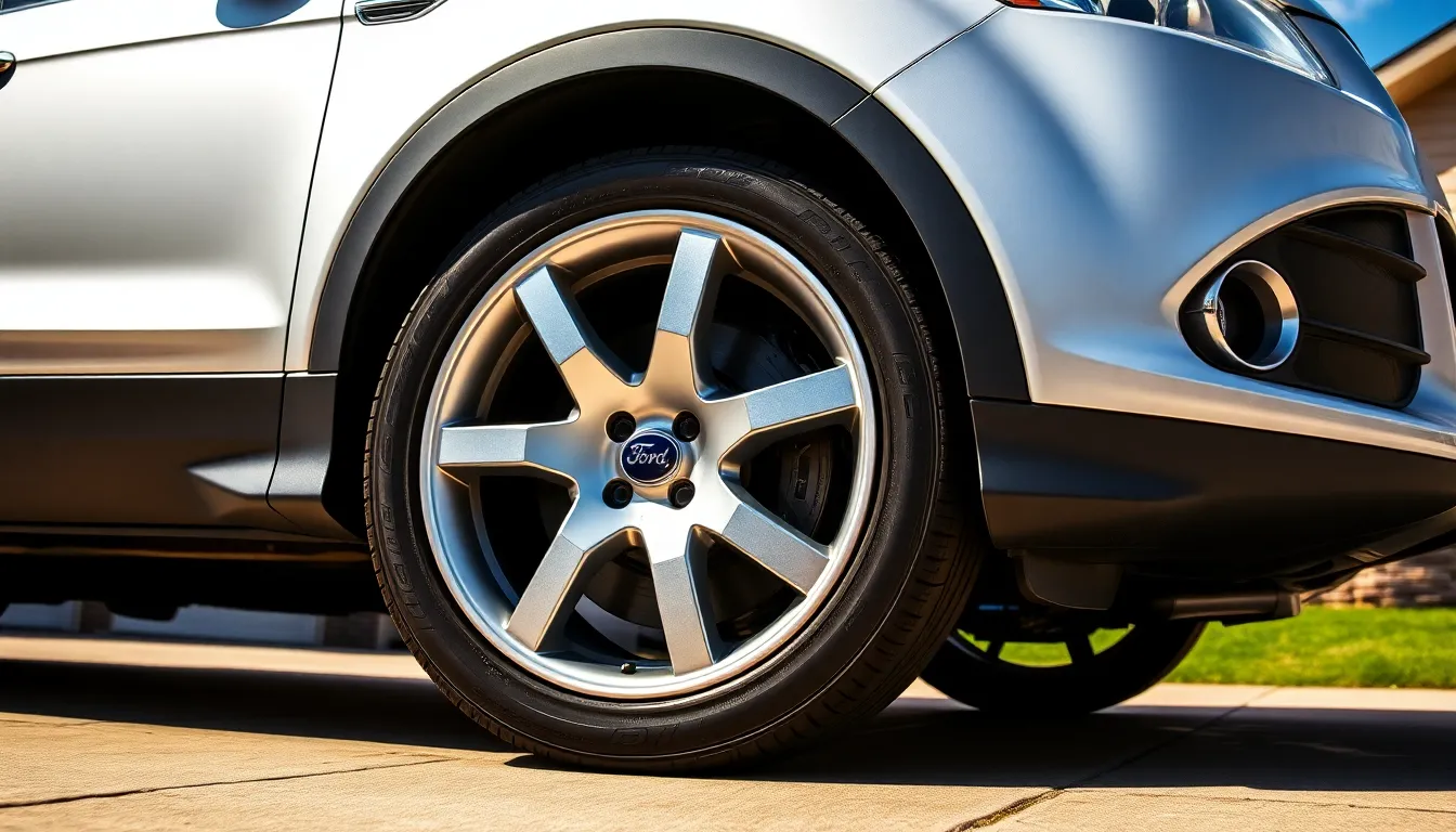 2 tire size for a 2013 ford escape