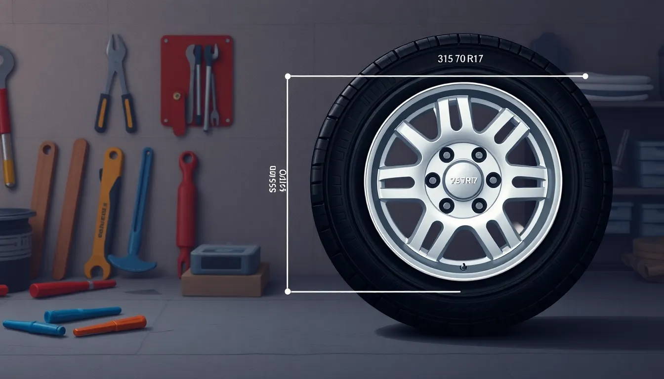 315 70 r17 in inches