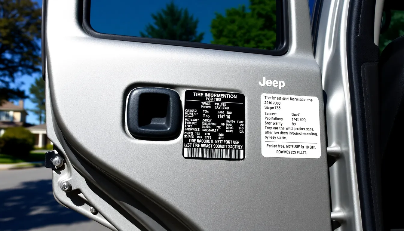 2006 Jeep Liberty Tire Size Guide: Find Your Perfect Fit (All Trims Covered) 5 3 2006 jeep liberty tire size