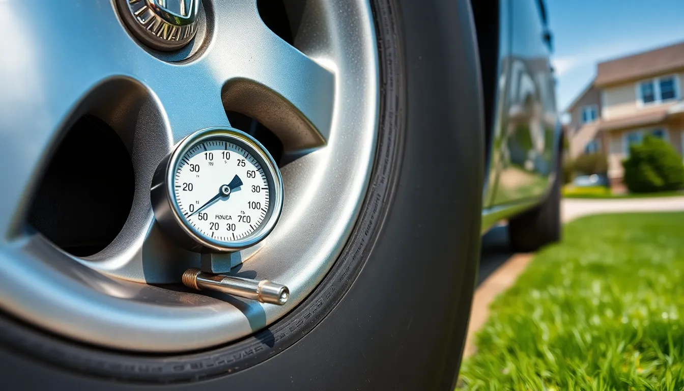 4 2008 honda odyssey tire size