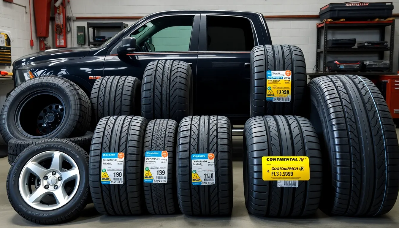 4 2017 ram 1500 tire size