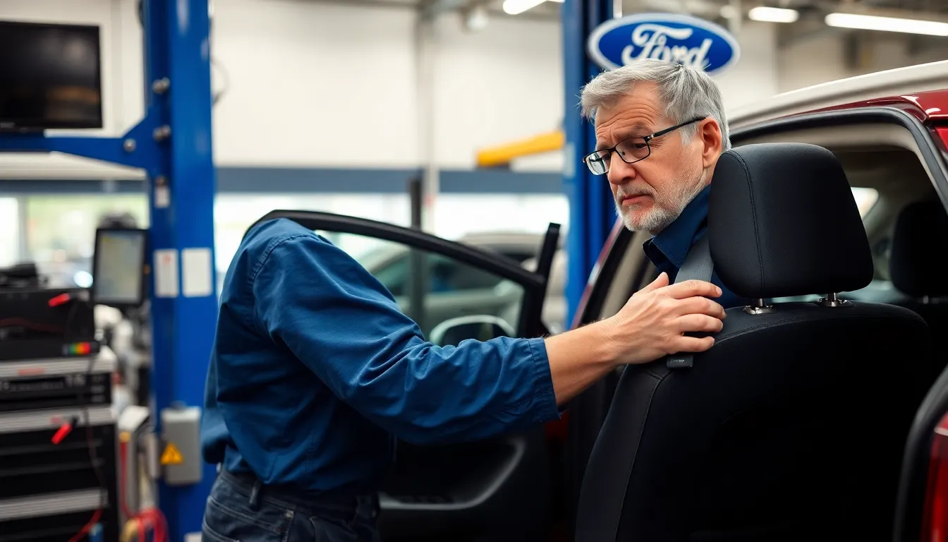 Ford Rear Belt Monitor Fault: How to Fix Annoying Seatbelt Warning Lights 6 4 rear belt monitor fault ford