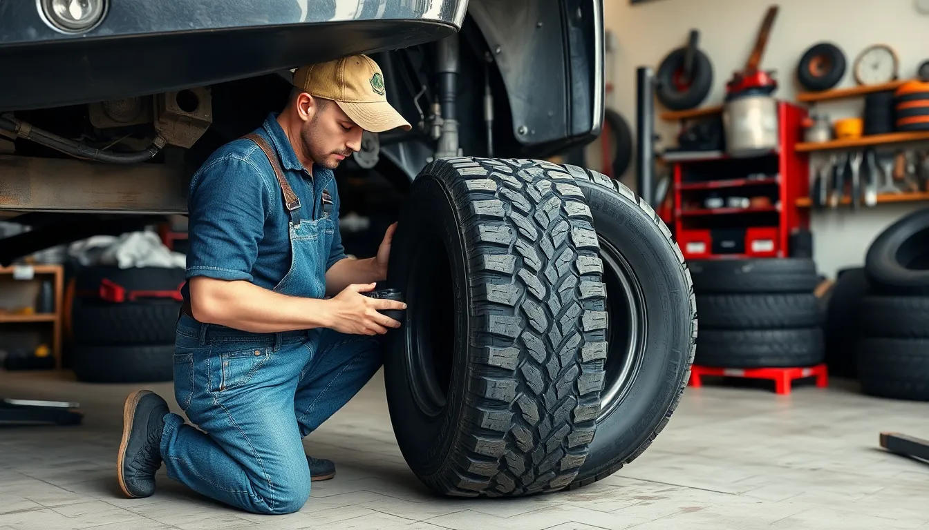 4 should new tires be in the front or back
