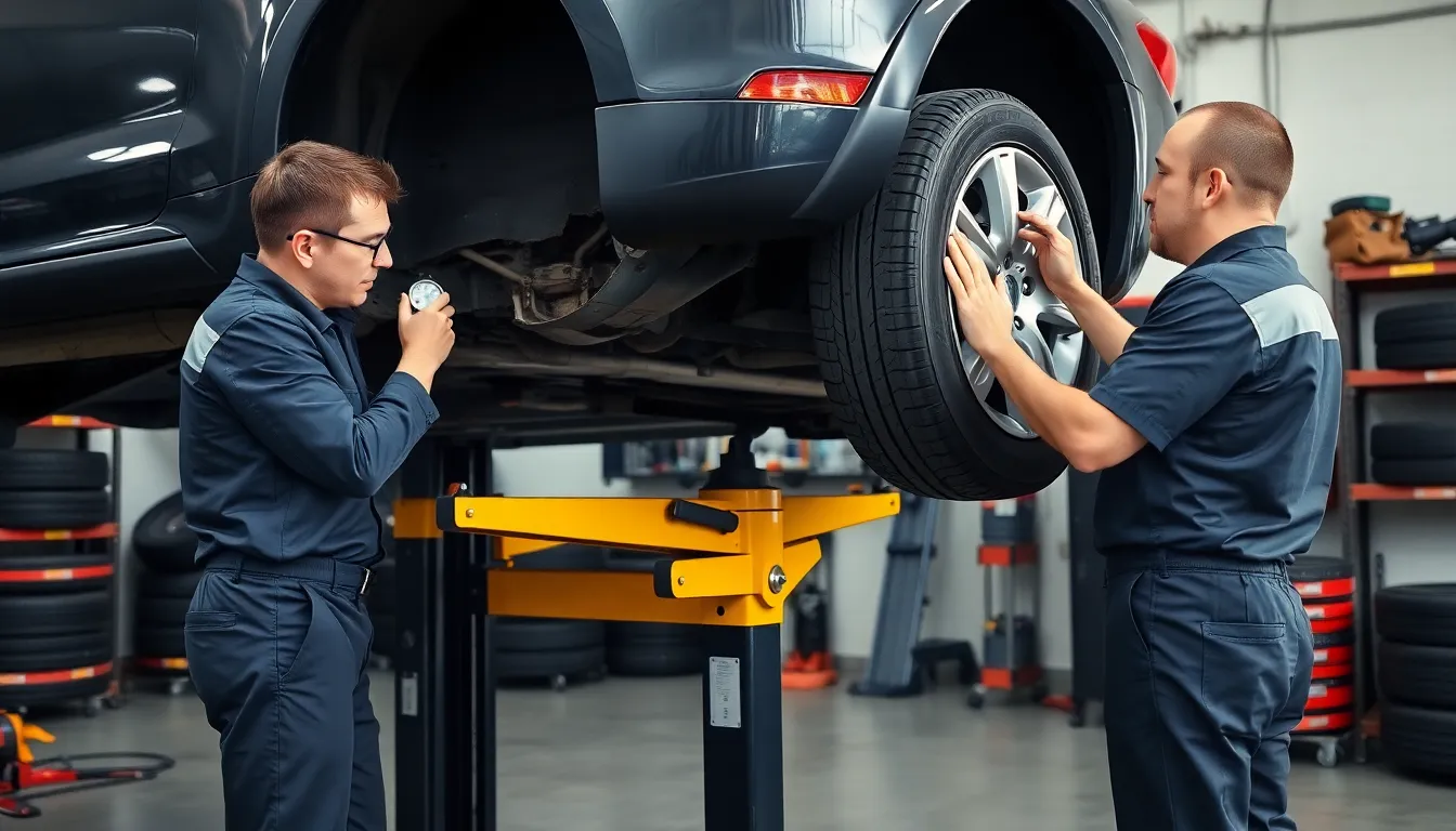 5 should new tires be in the front or back