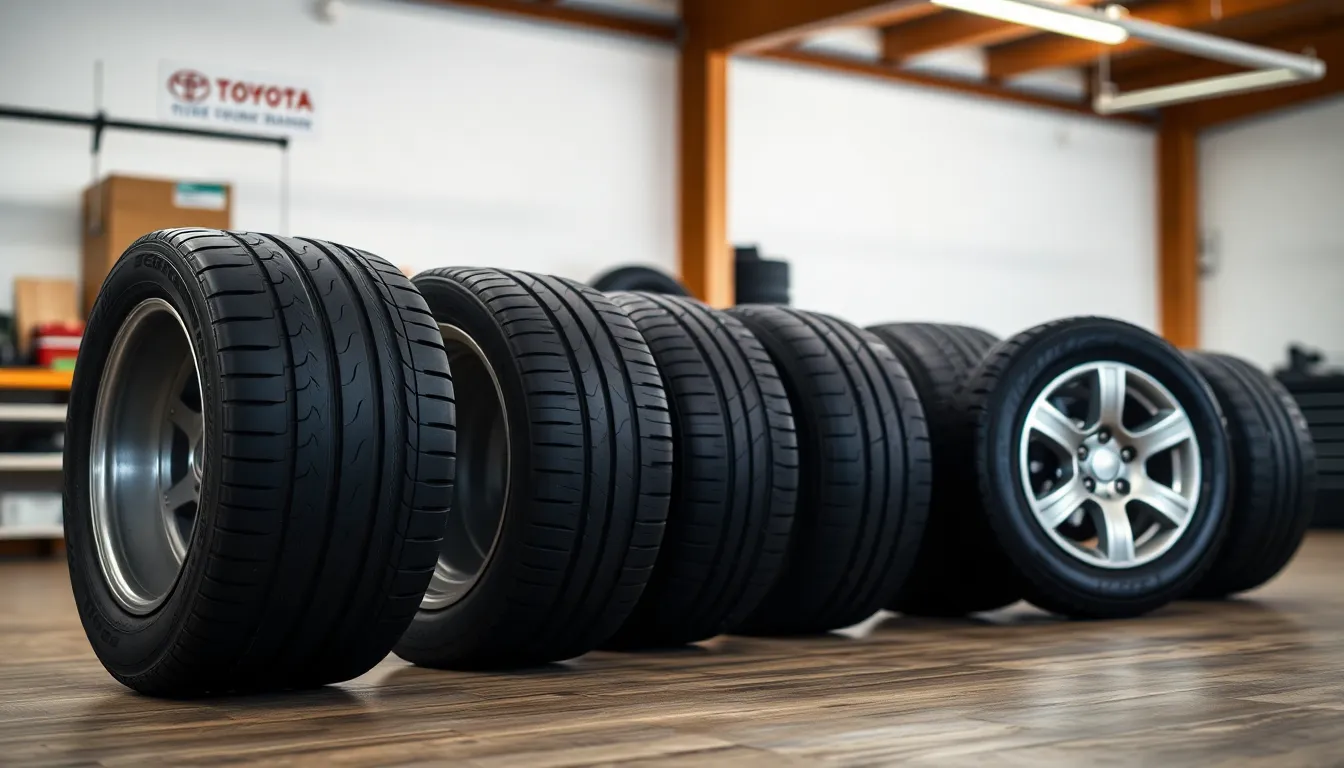 Toyota Sienna Van Tire Size Guide: Complete Chart for All Model Years 7 5 toyota sienna van tire size