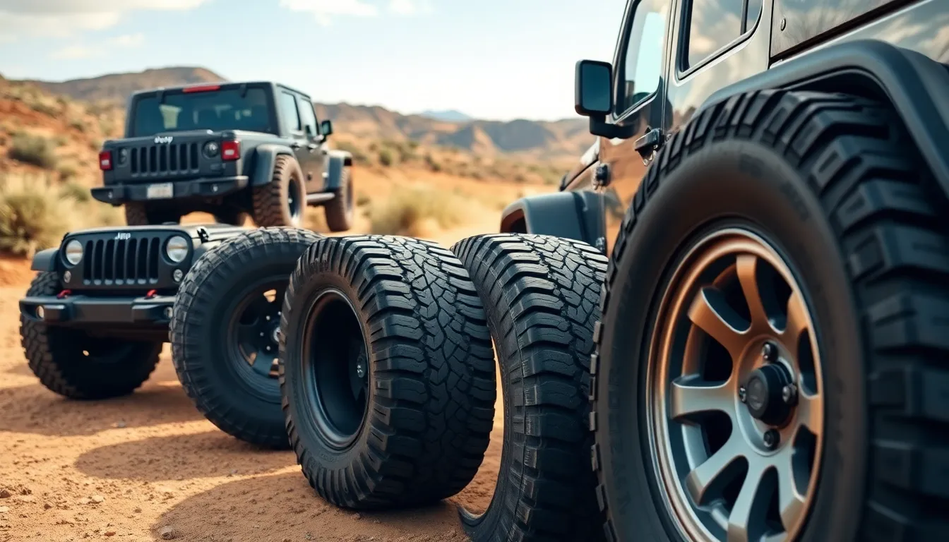 Jeep Wrangler Stock Tire Size Guide: Complete Specs by Model Year (2025) 2 jeep wrangler stock tire size