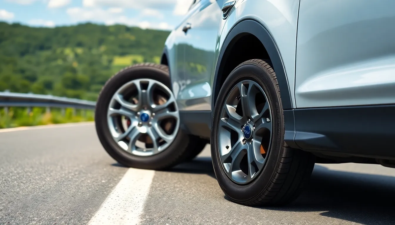 tire size for a 2013 ford escape