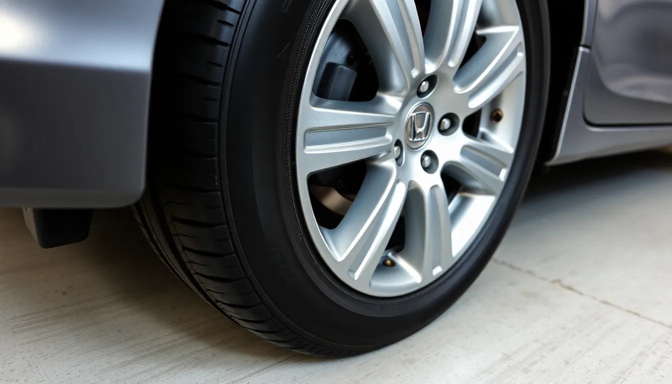 tire size for honda accord 2014