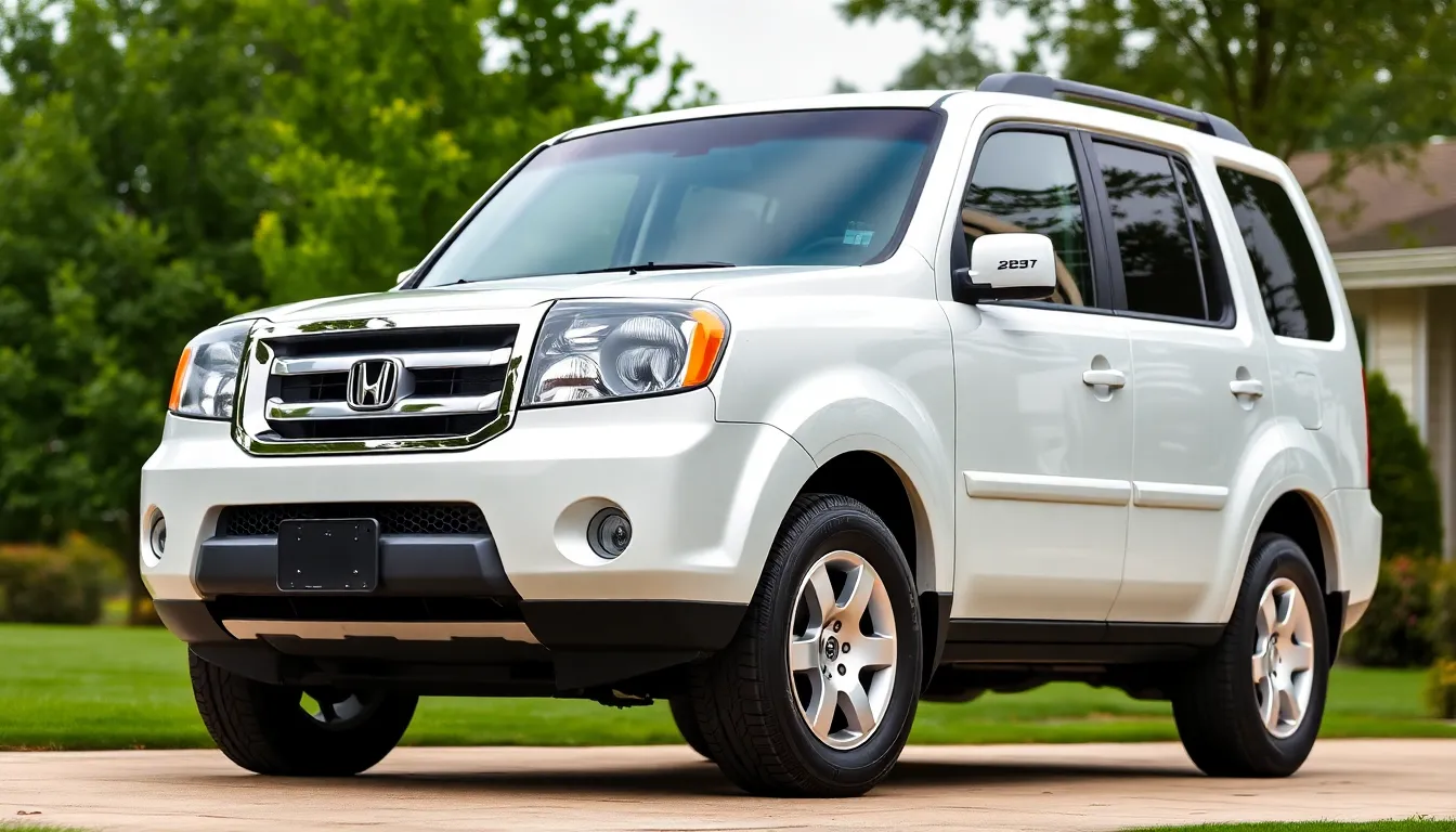 1 2009 honda pilot tire size