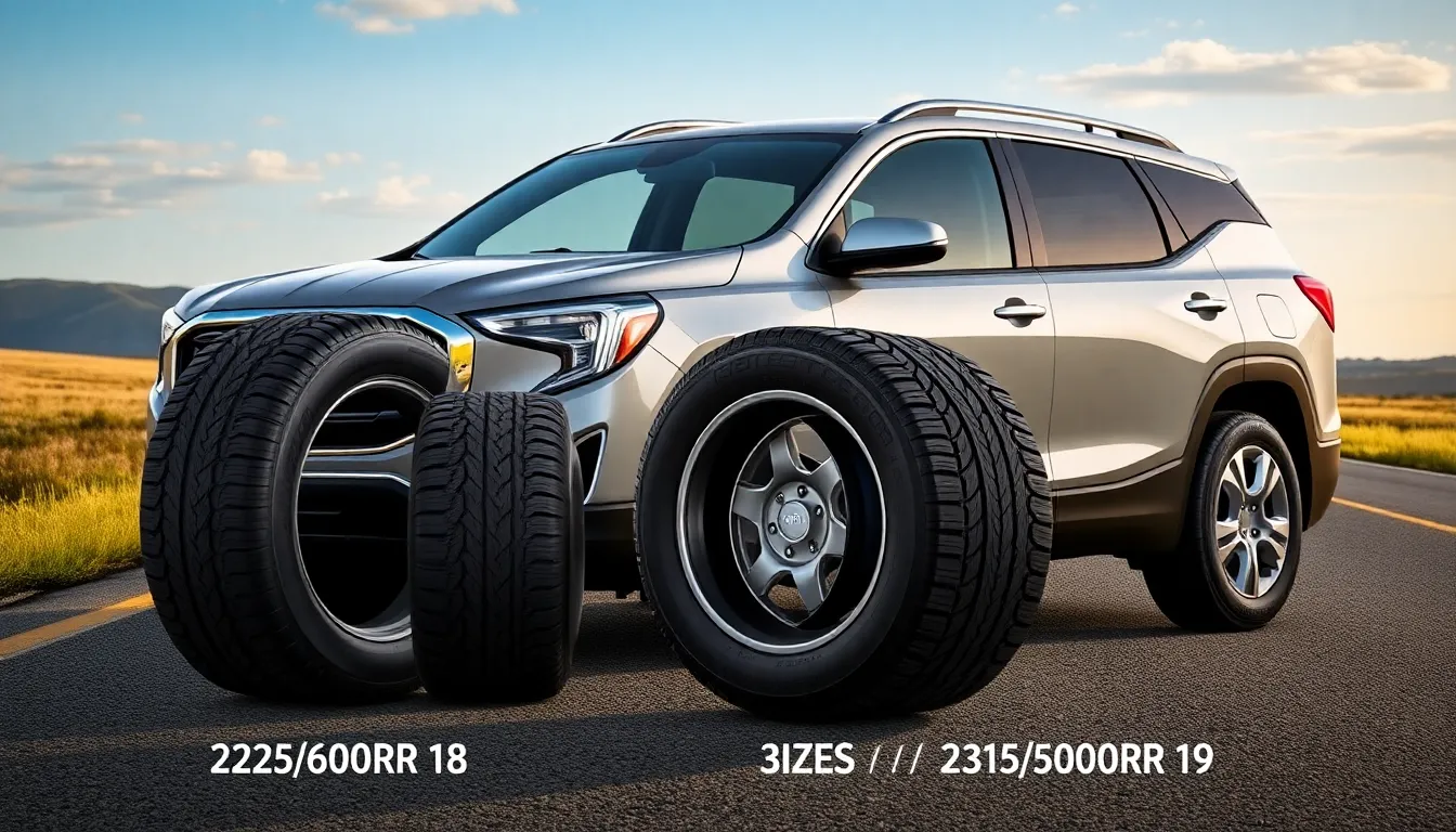 2019 GMC Terrain SLT Tire Size: Complete Guide to 225/60R18 vs 235/50R19 Options 3 1 2019 gmc terrain slt tire size