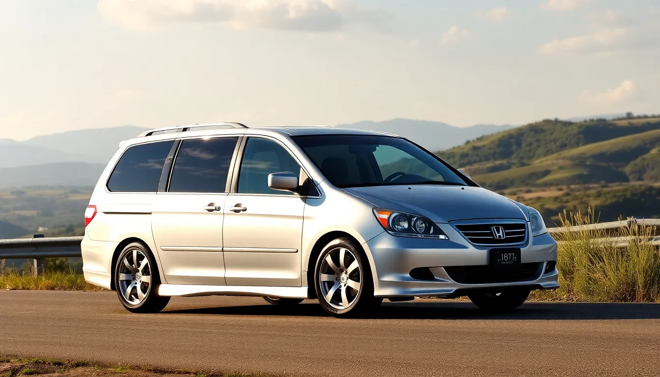 2 04 honda odyssey tire size