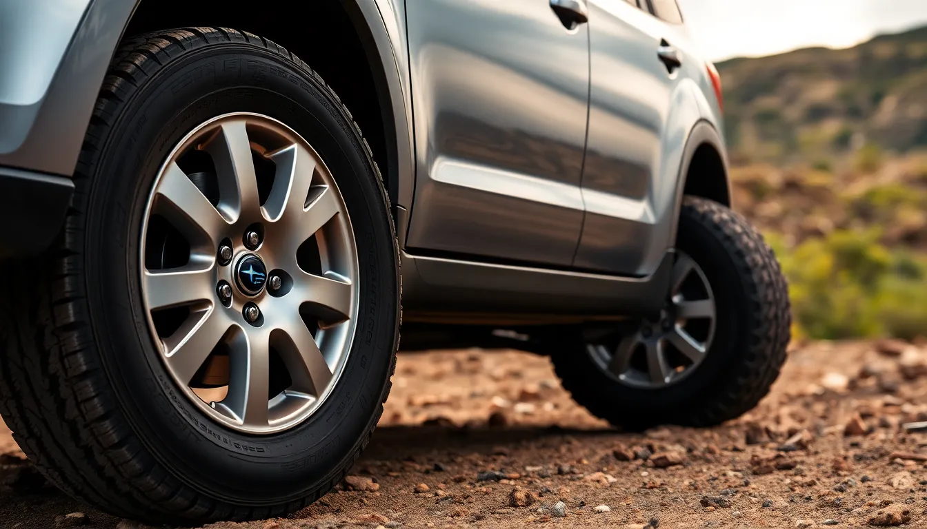 2 09 subaru forester tire size