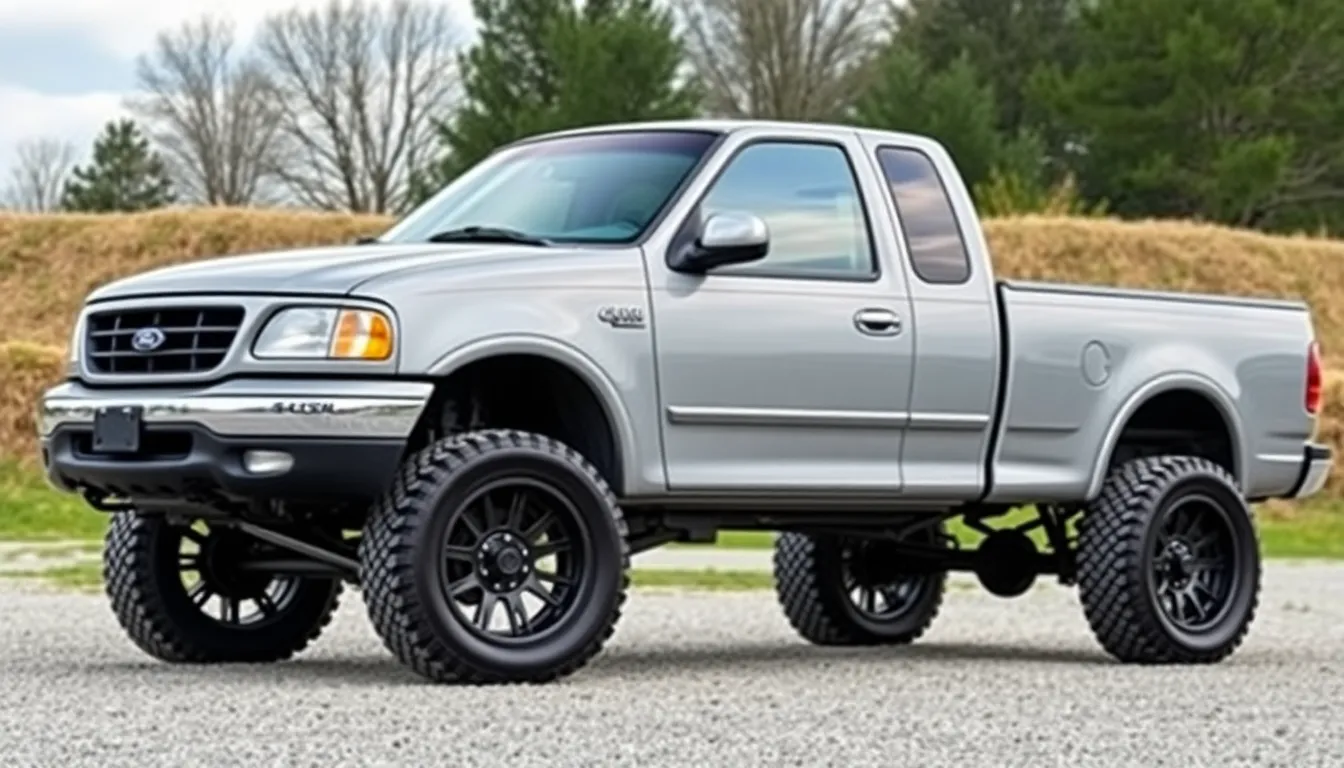 2 2001 ford f150 tire size