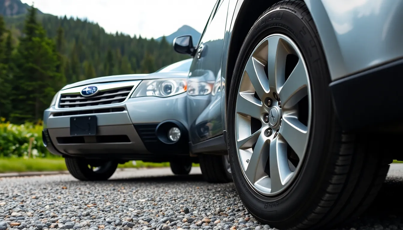 3 09 subaru forester tire size