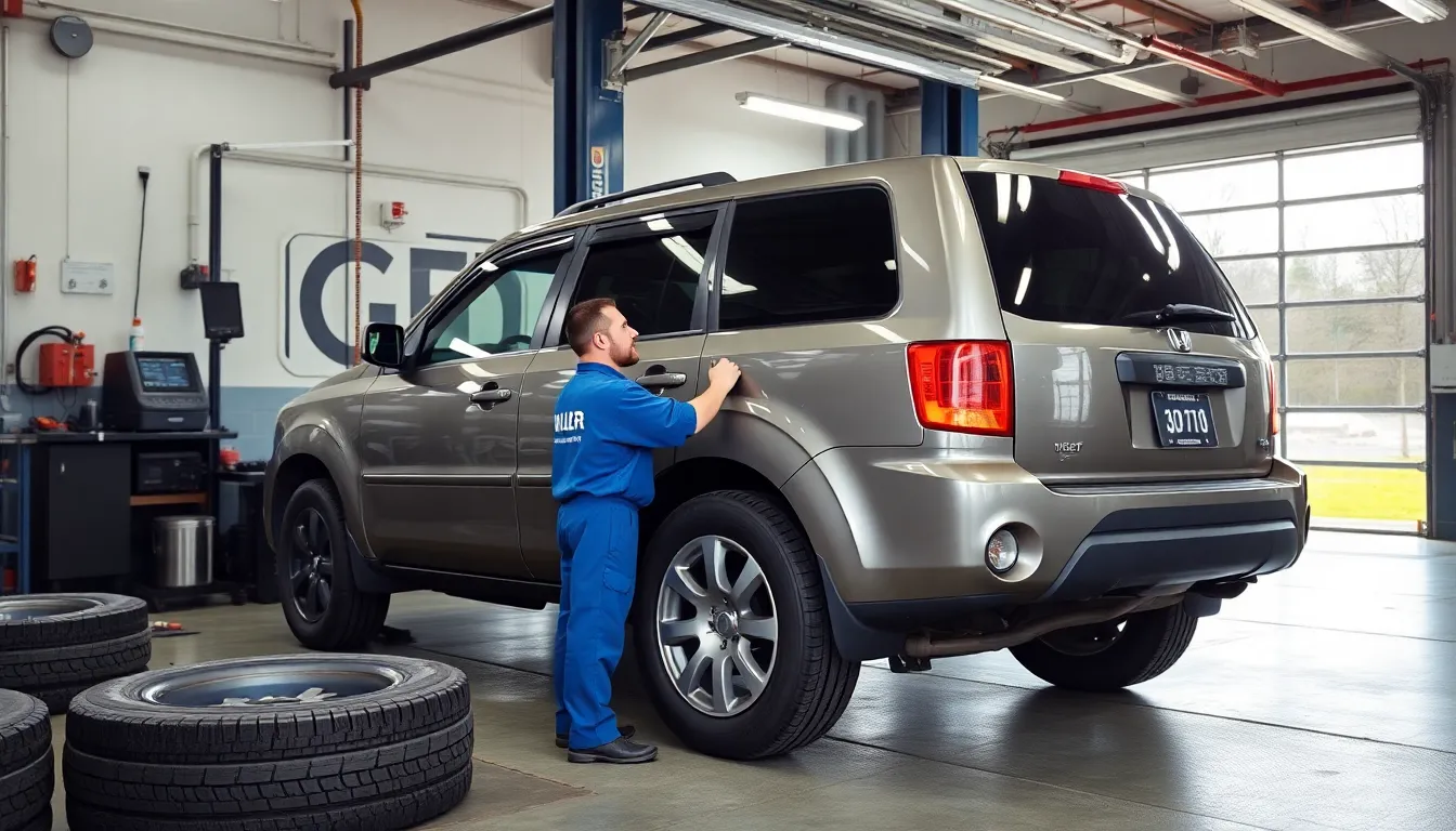 4 2009 honda pilot tire size