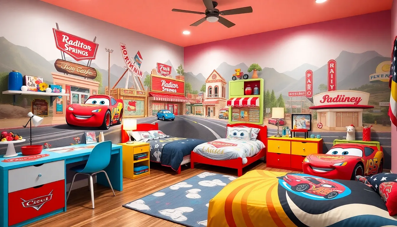 1 cars bedroom