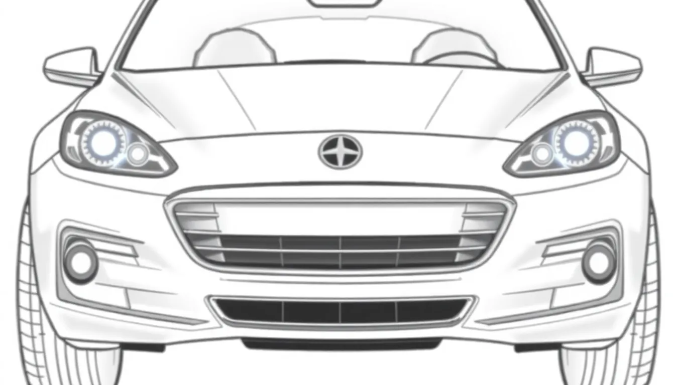 1 cars drawing easy